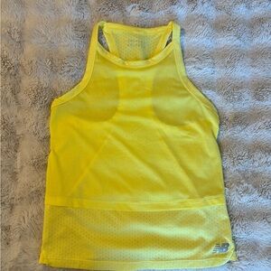 New Balance Vibrant Yellow Athletic Tank